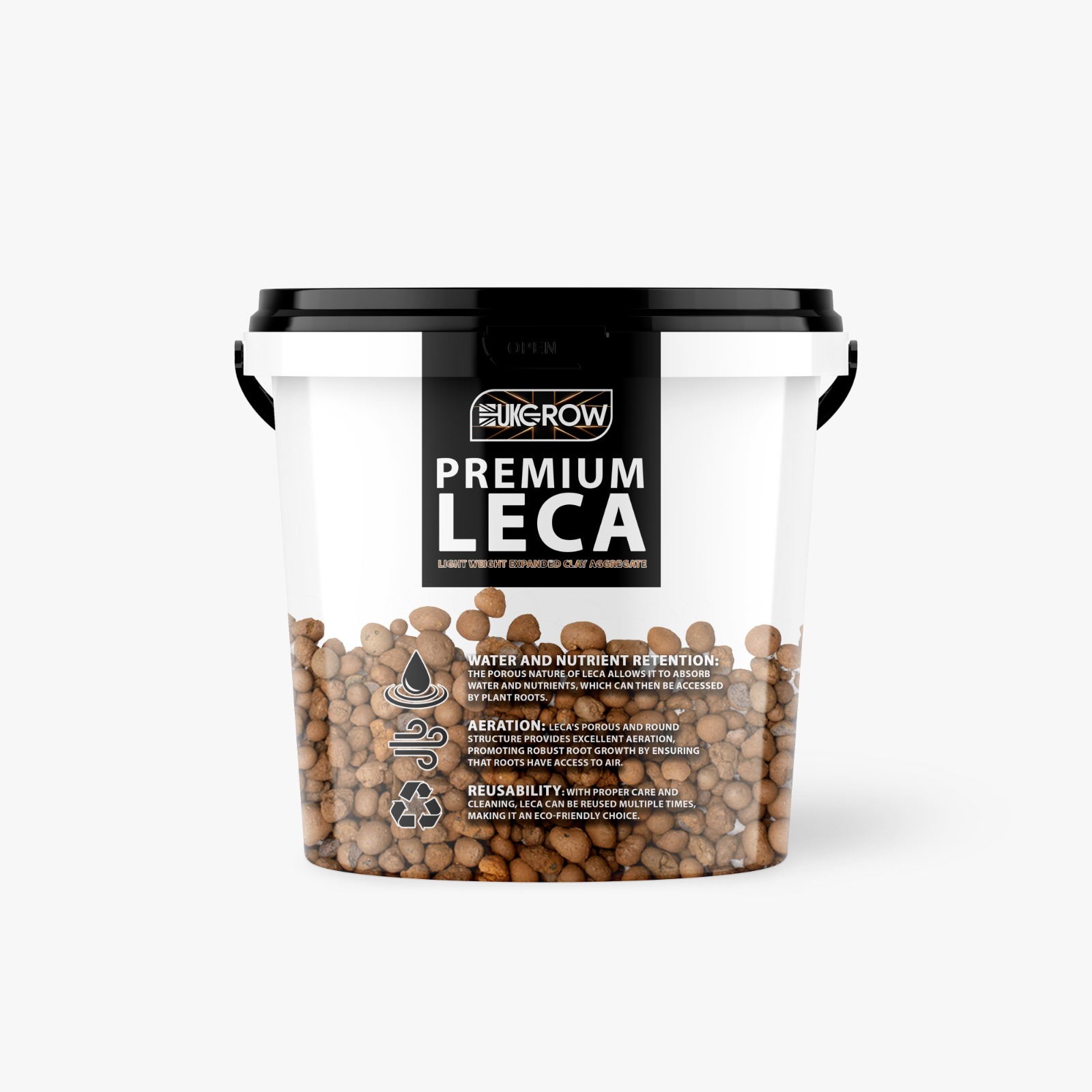 LECA Clay Pebbles For Gardening