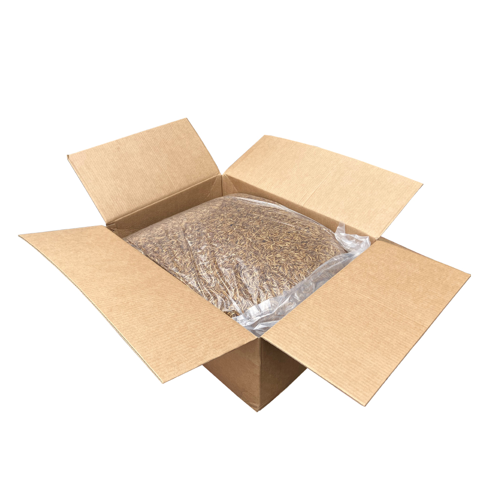 Nutrient-rich 1KG Dried Mealworms for Animal Feed
